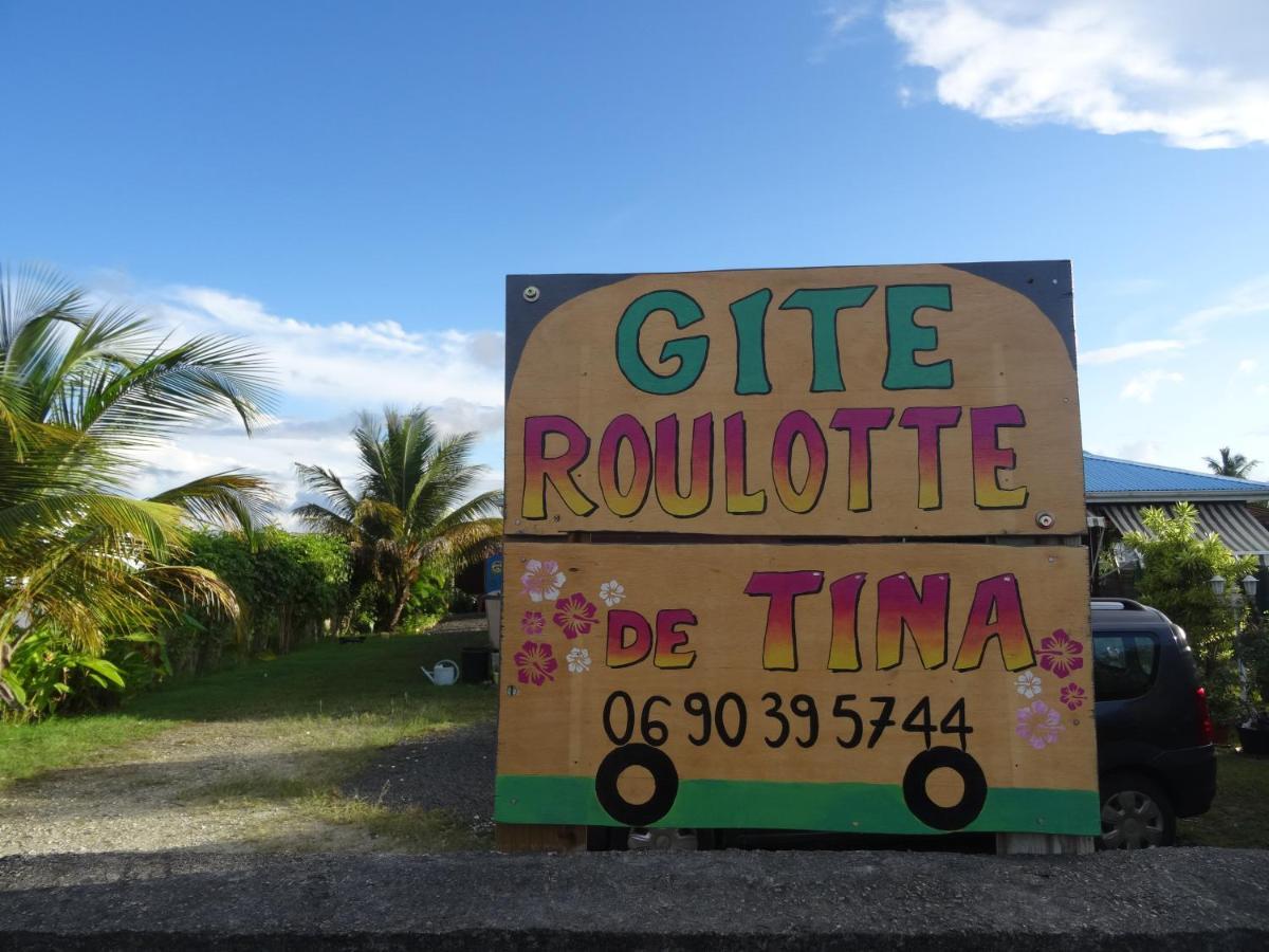 La Roulotte De Tina Le Moule Exterior foto